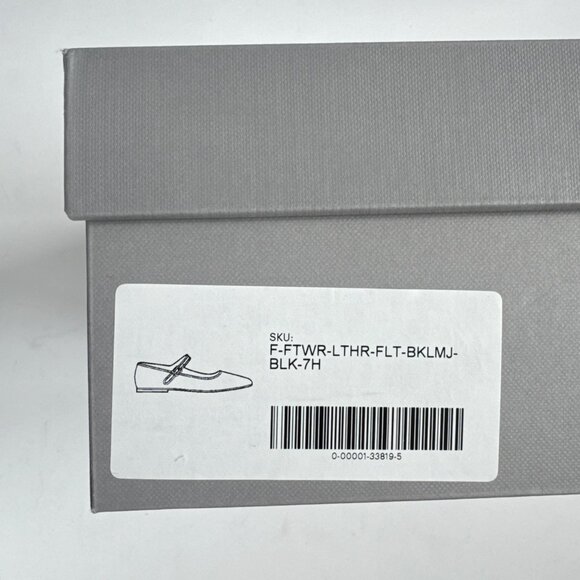 Like NEW Everlane Black The Day Buckle Mary Jane - Sz 7 - Picture 10 of 10